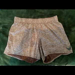 Maroon Nike shorts